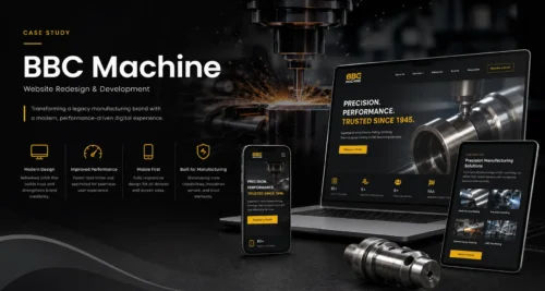 bbc machine cnc manufacturing website design